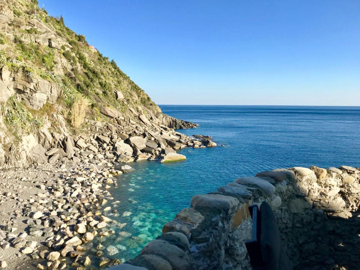 La Marina Tower Apartment With Private Sea View Terrace Vernazza Exterior foto